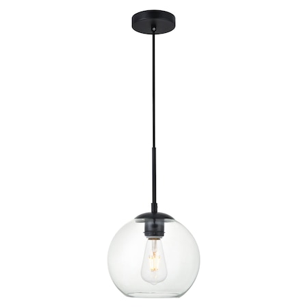 Baxter 8 Inch 1-Light Pendant With Clear Glass